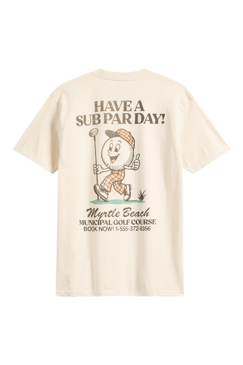 Have a Sub Par Day Cotton Graphic T-Shirt, Alternate, color, NATURAL