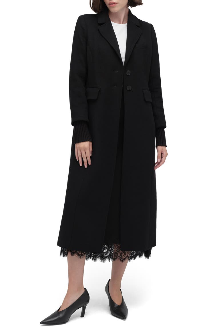 The City Coat, Main, color, BLACK
