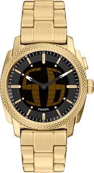 Fossil Machine Big Tic® Anadigi Bracelet Watch, 41mm