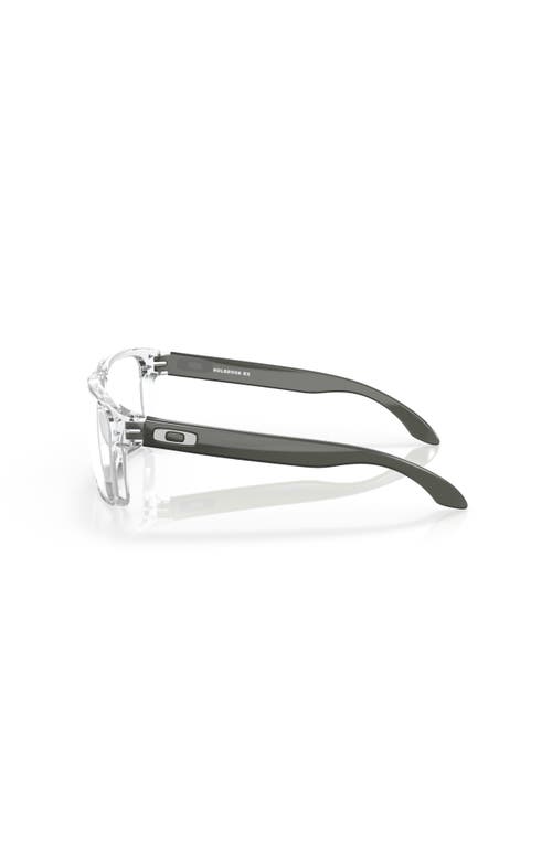 Oakley 56mm Square Optical Glasses In Transparent