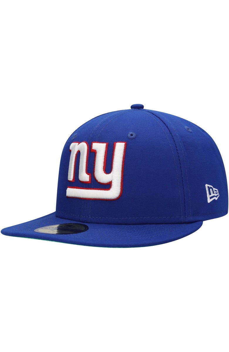 New Era Men's New Era Royal New York Giants Citrus Pop 59FIFTY Fitted Hat, Main, color, 