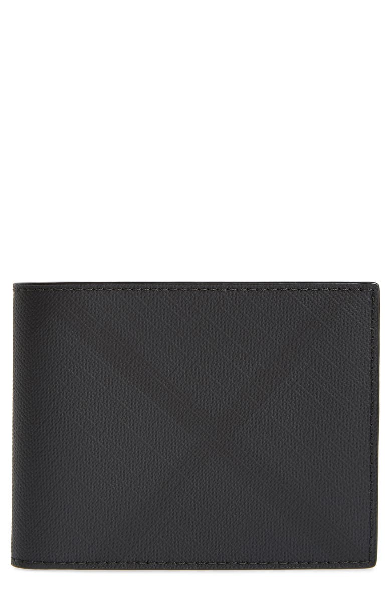 Burberry London Check Wallet, Main, color, 