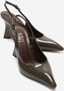 Prologue Shoes Felon Slingback Wedge Pump