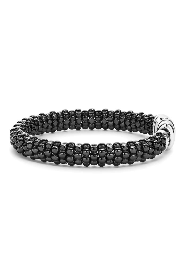Black Caviar Bracelet, Alternate, color, BLACK CAVIAR
