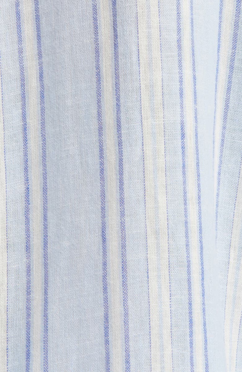 Rails Charli Stripe Linen Blend Button-Up Shirt, Alternate, color, 