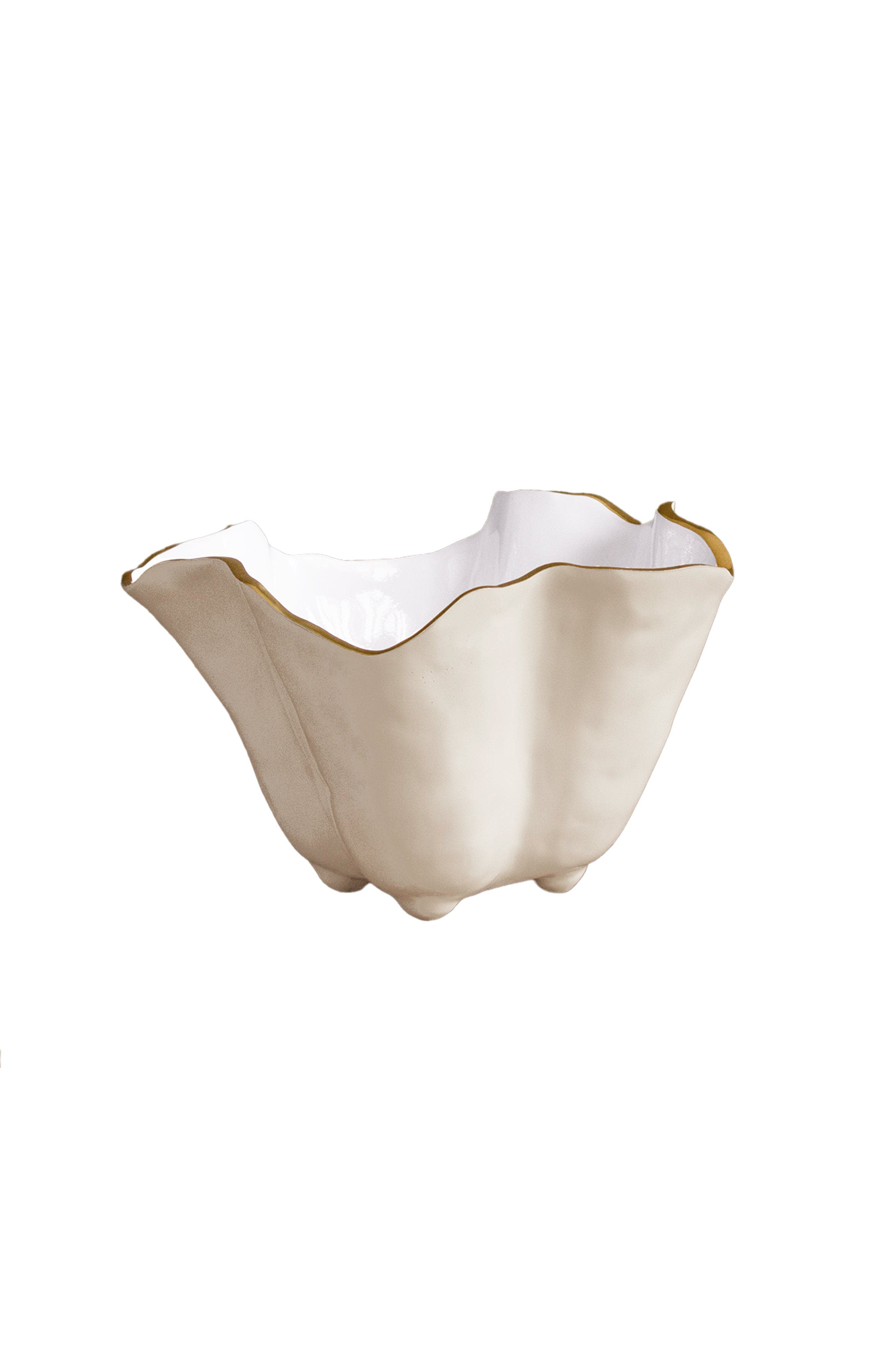 selected Cream and White