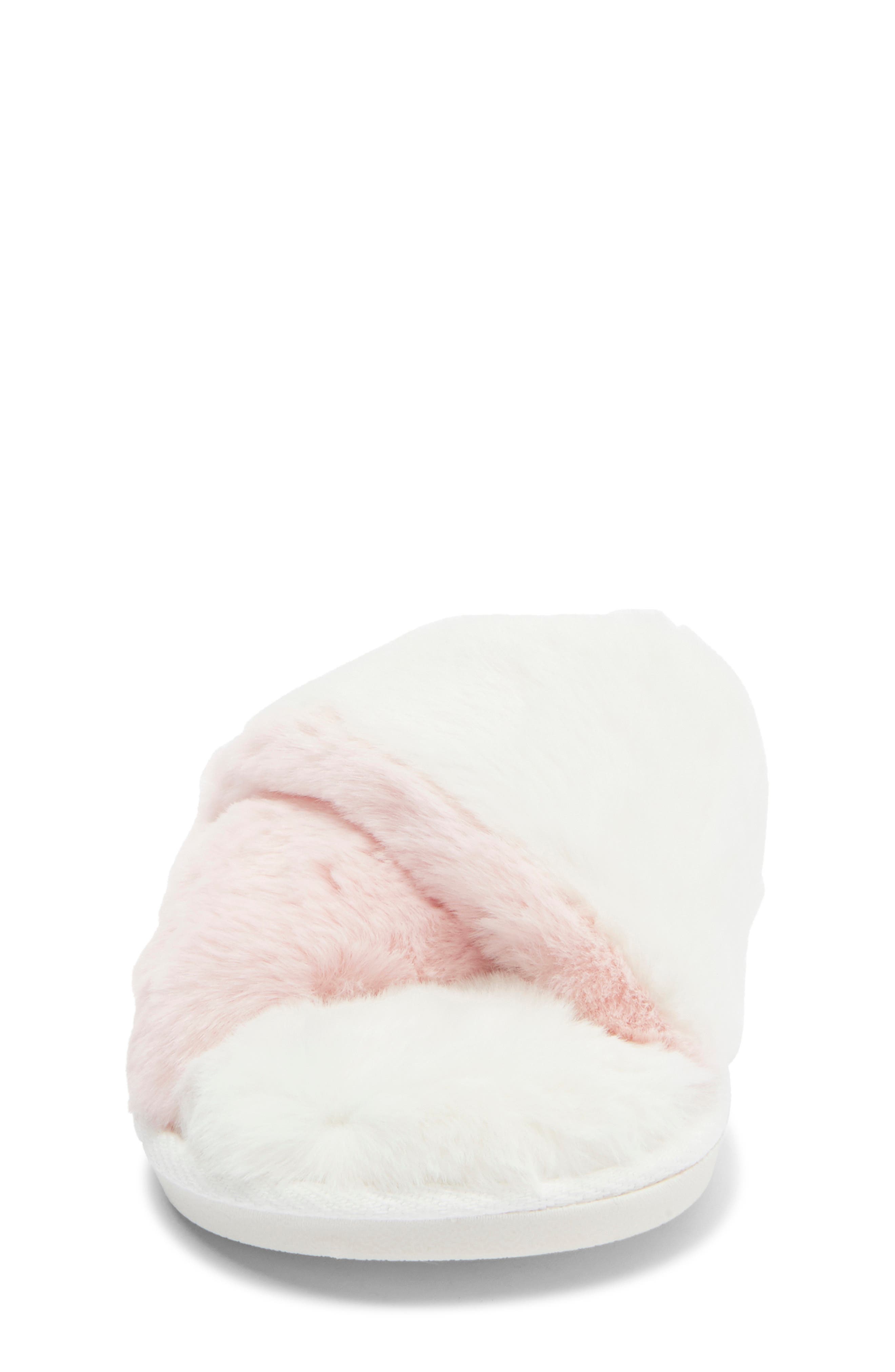 PJ Salvage Crossover Slipper, Alternate, color, Ivory