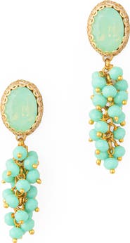 Deepa Gurnani Jemsa Drop Earrings