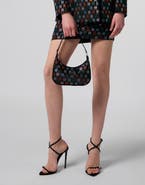 PHILIPP PLEIN Shoulder Bag Multicolor Monogram Strass Women