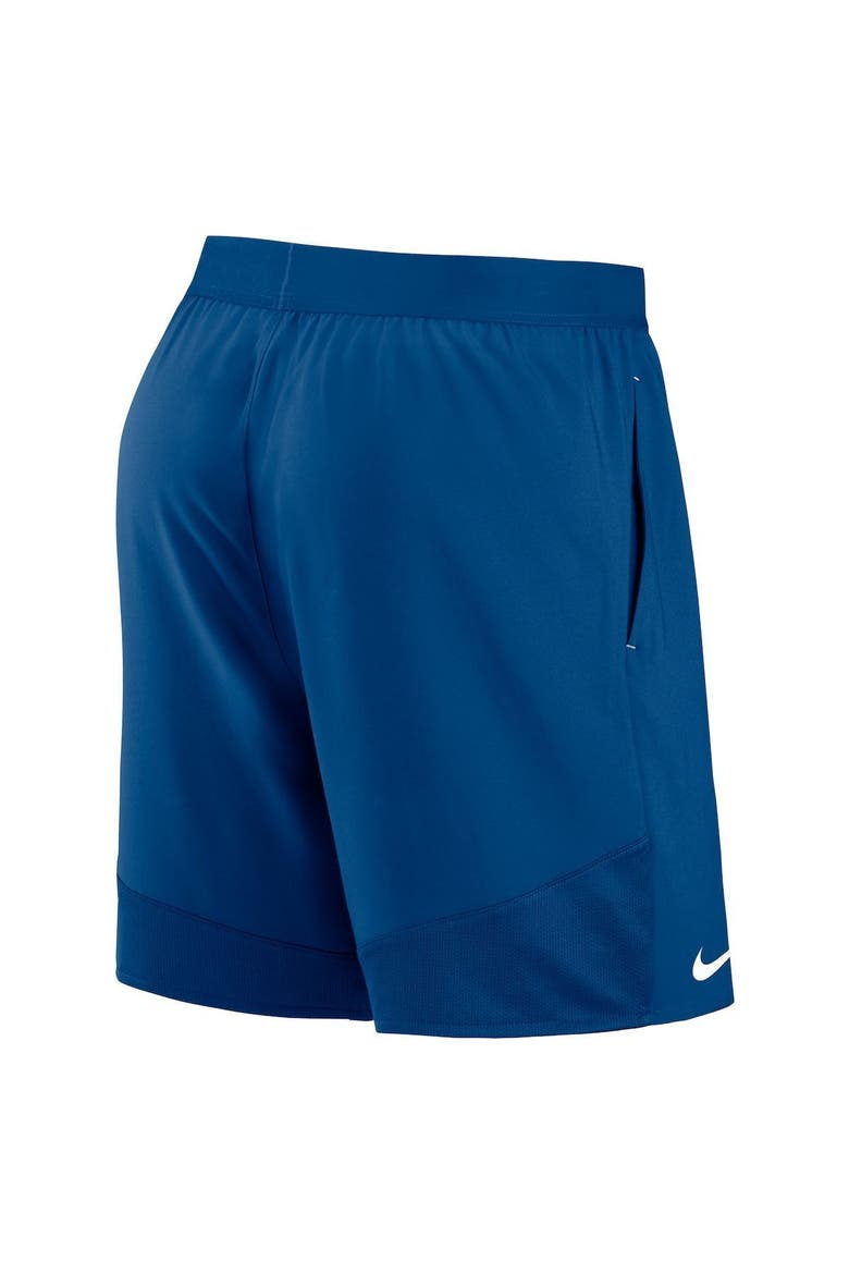 Men's Nike Royal Indianapolis Colts Stretch Woven Shorts, Alternate, color, Royal