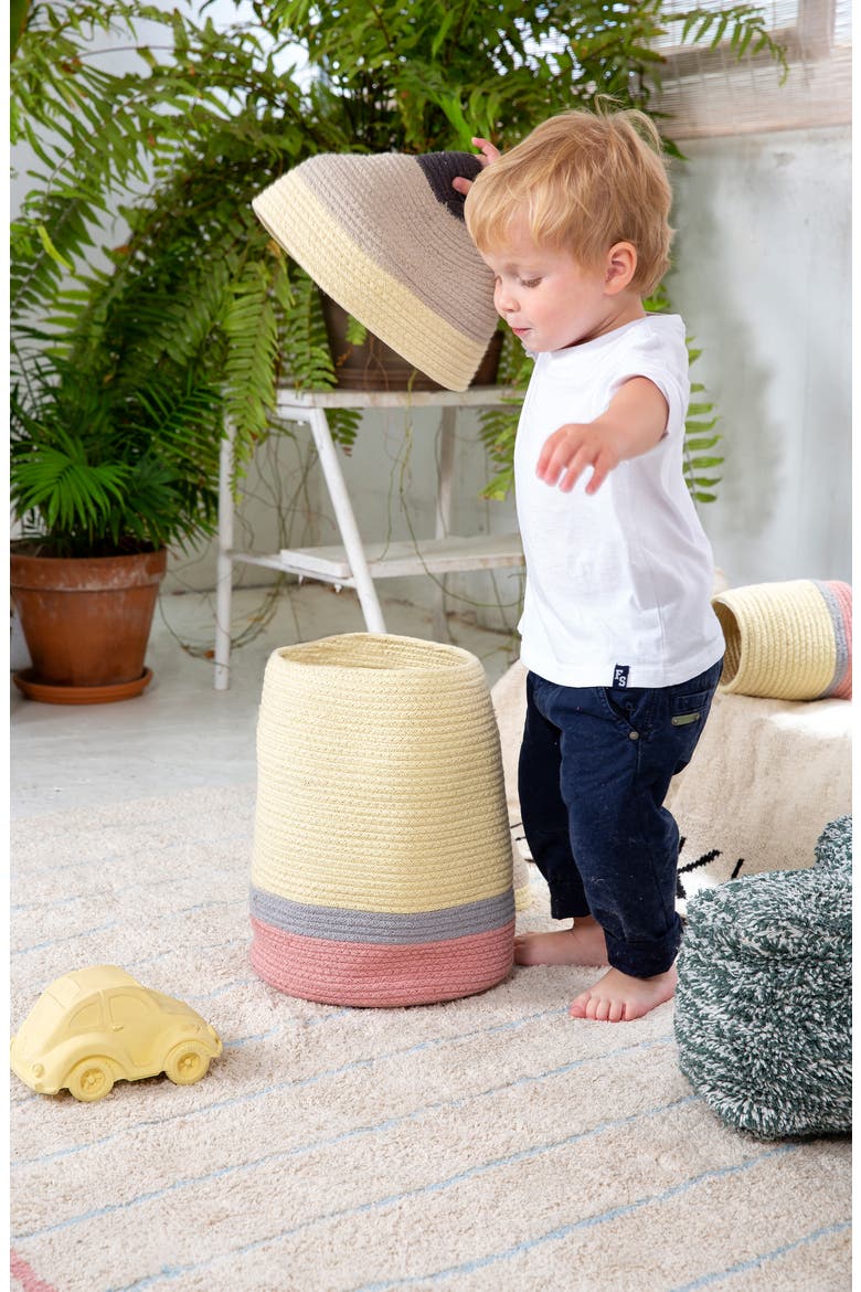 Pencil Basket, Alternate, color, YELLOW