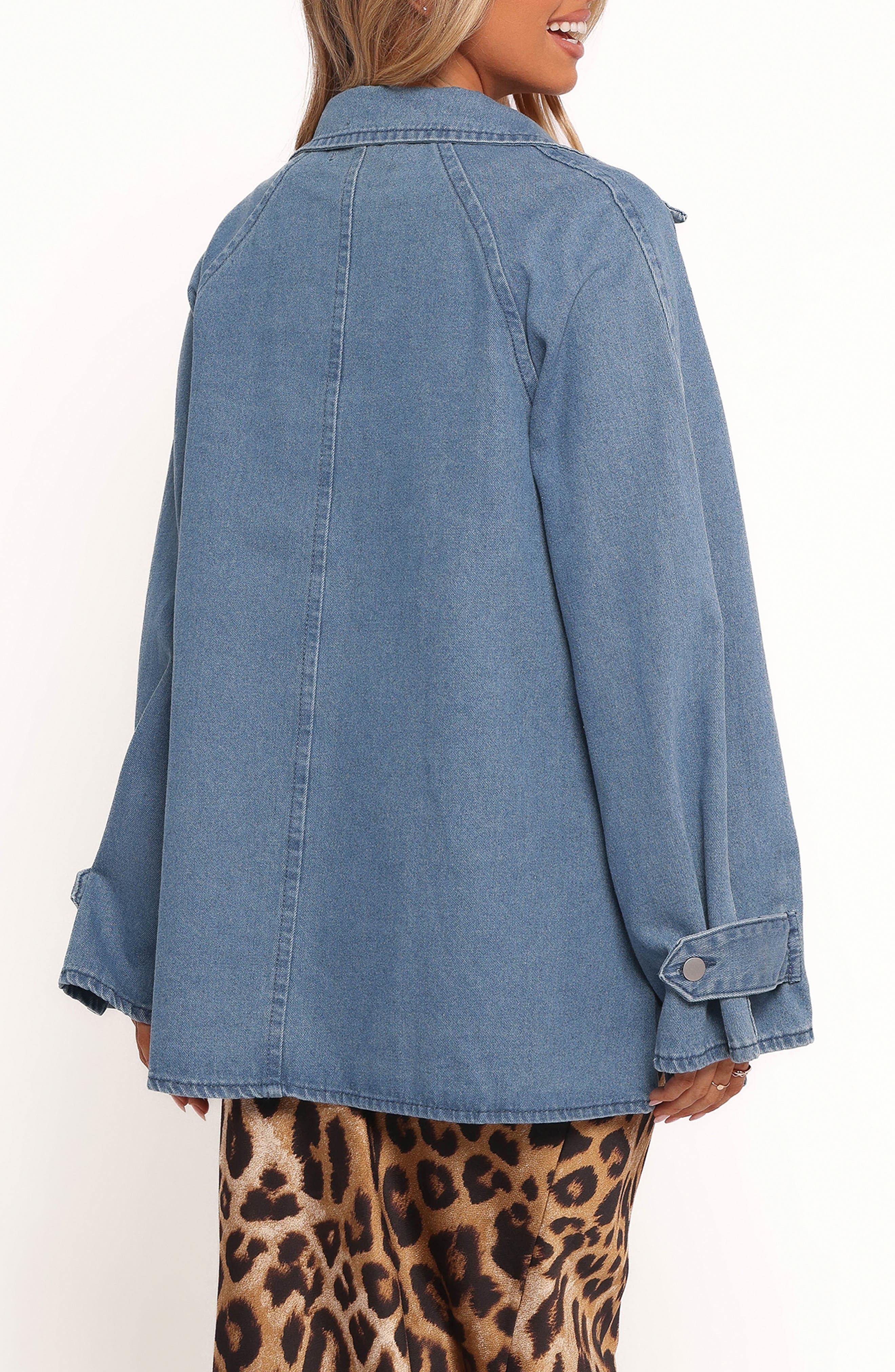 Novan Oversize Denim Jacket - image 2
