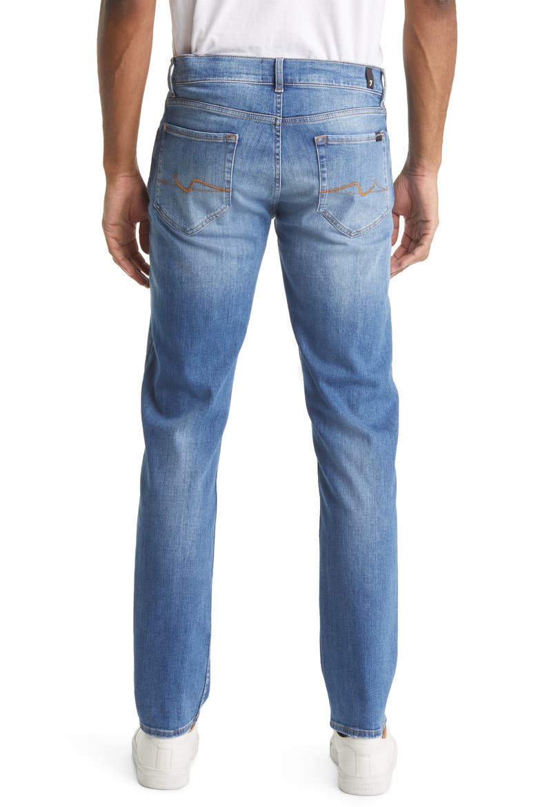 Slimmy Squiggle Slim Fit Tapered Jeans, Alternate, color, INTUITIVE