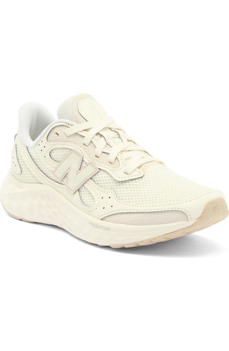 New Balance Fresh Foam Arishi V4 Running Shoe, Main, color, Angora/ Timberwolf