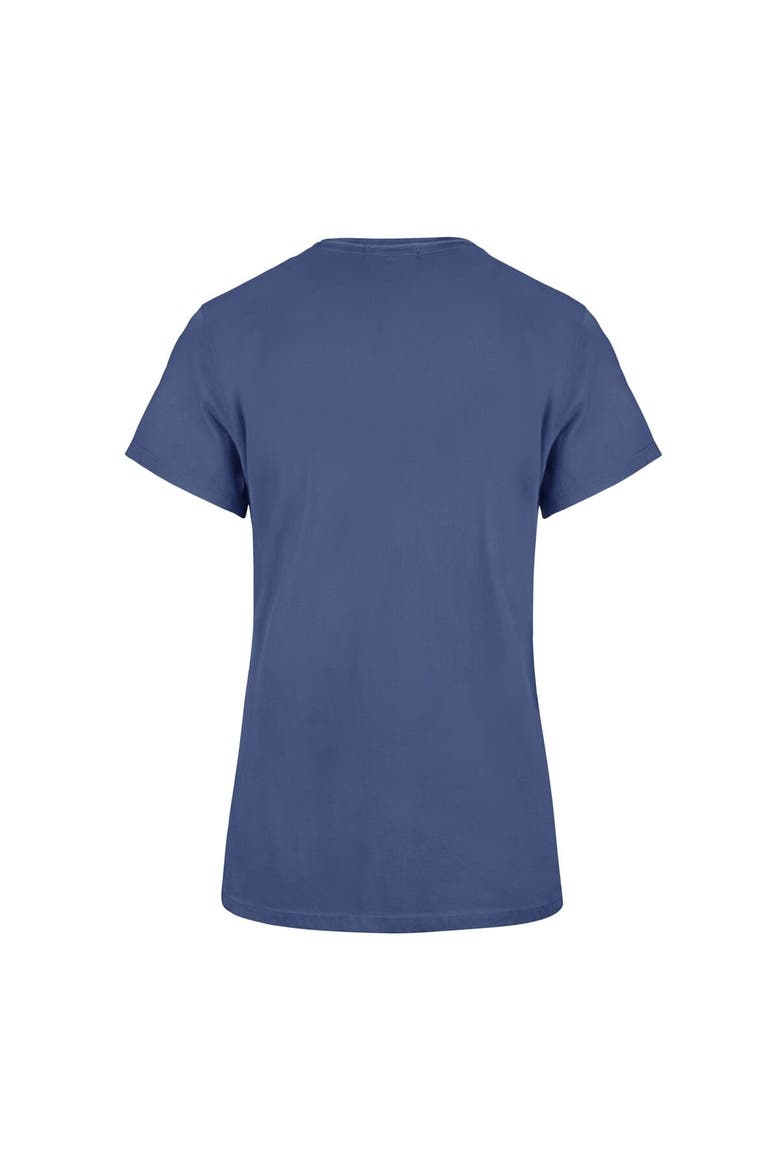 Women's '47  Blue New York Knicks Tail Sweep Frankie T-Shirt, Alternate, color, Blue