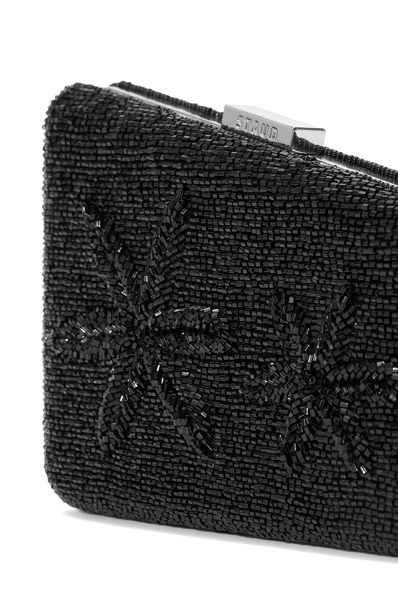 STAUD Carmella Beaded Clutch, Alternate, color, 