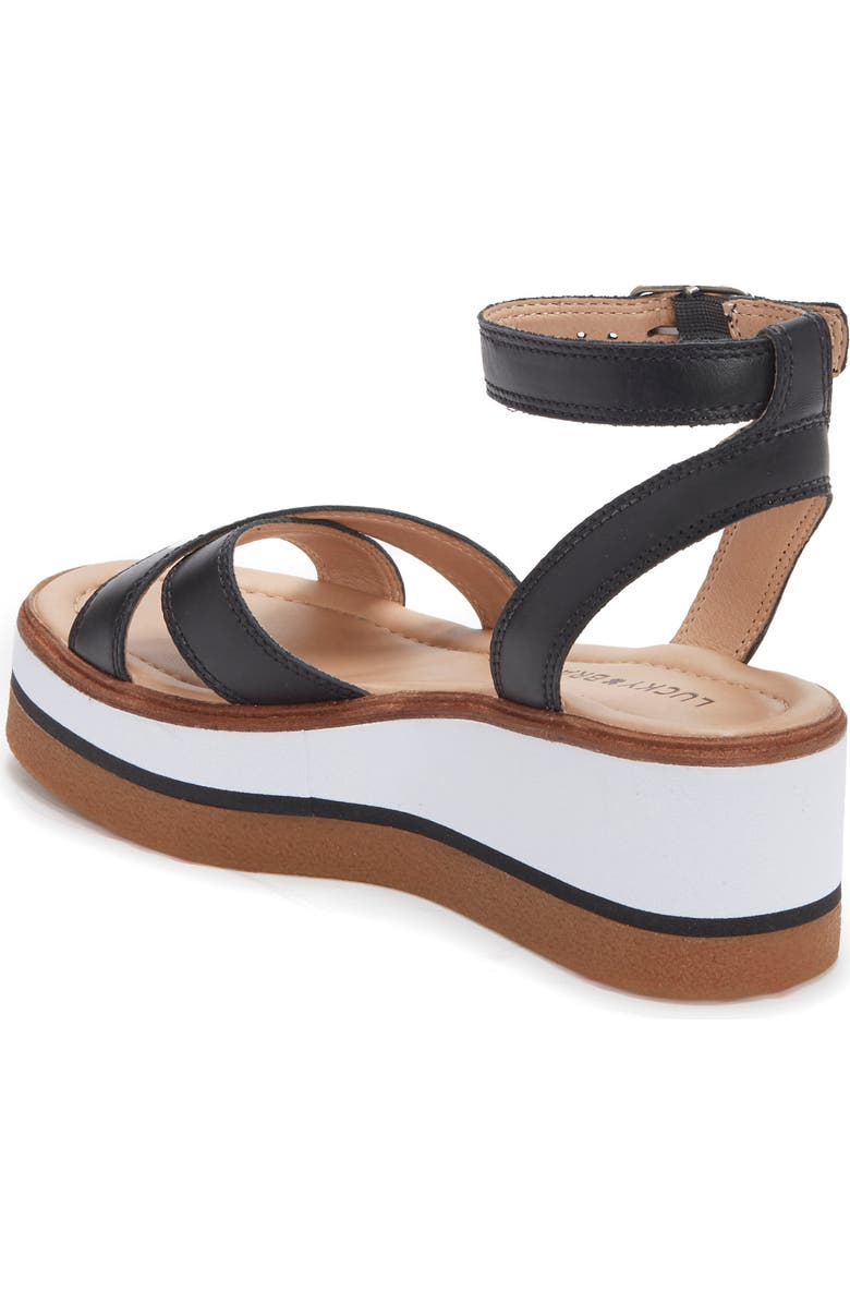 Lucky Brand Tarhi Wedge Sandal, Alternate, color,