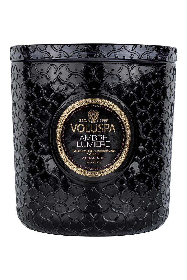 Ambre Lumiere Luxe Candle, Alternate, color, AMBRE LUMIERE