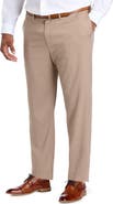 HAGGAR Big & Tall Tonal Plaid Smart Wash® Suit Pants