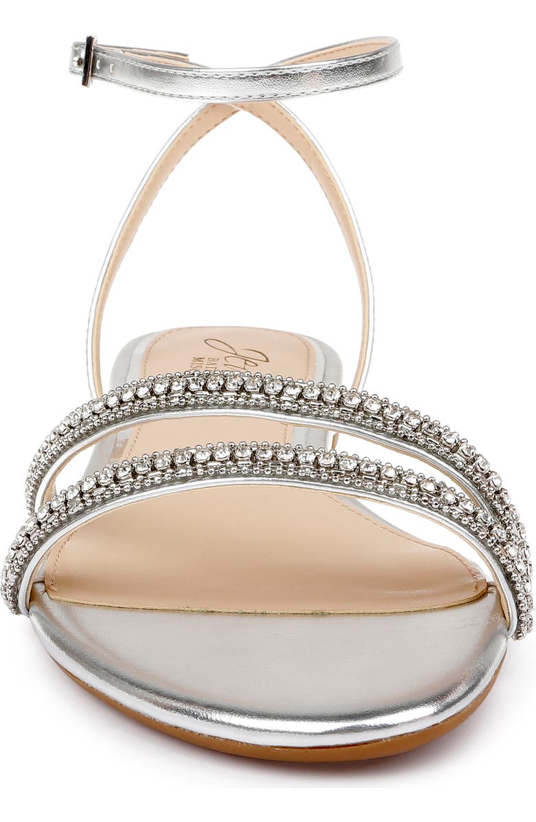 Jewel Badgley Mischka Roslyn Ankle Strap Sandal, Alternate, color,