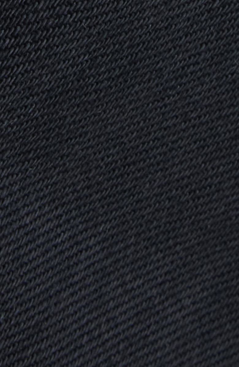 Balenciaga Denim A-Line Midi Skirt, Alternate, color, 1000 Black