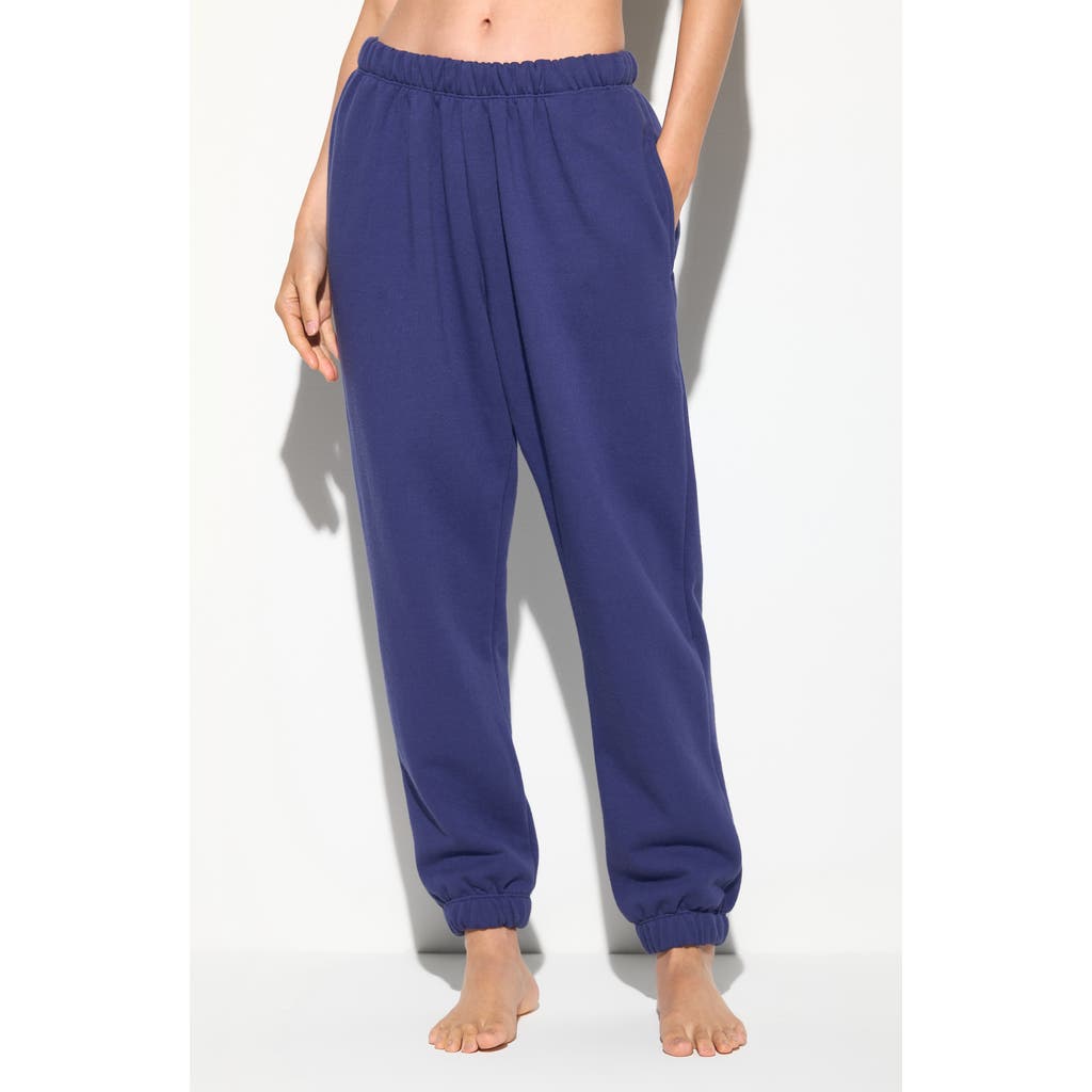 Spiritual Gangster Namaste Portia Cotton Sweatpants In Blue