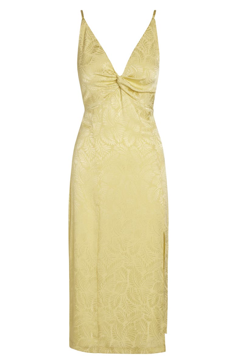 Willow Glenda Twist Front Jacquard Midi Dress, Alternate, color, 