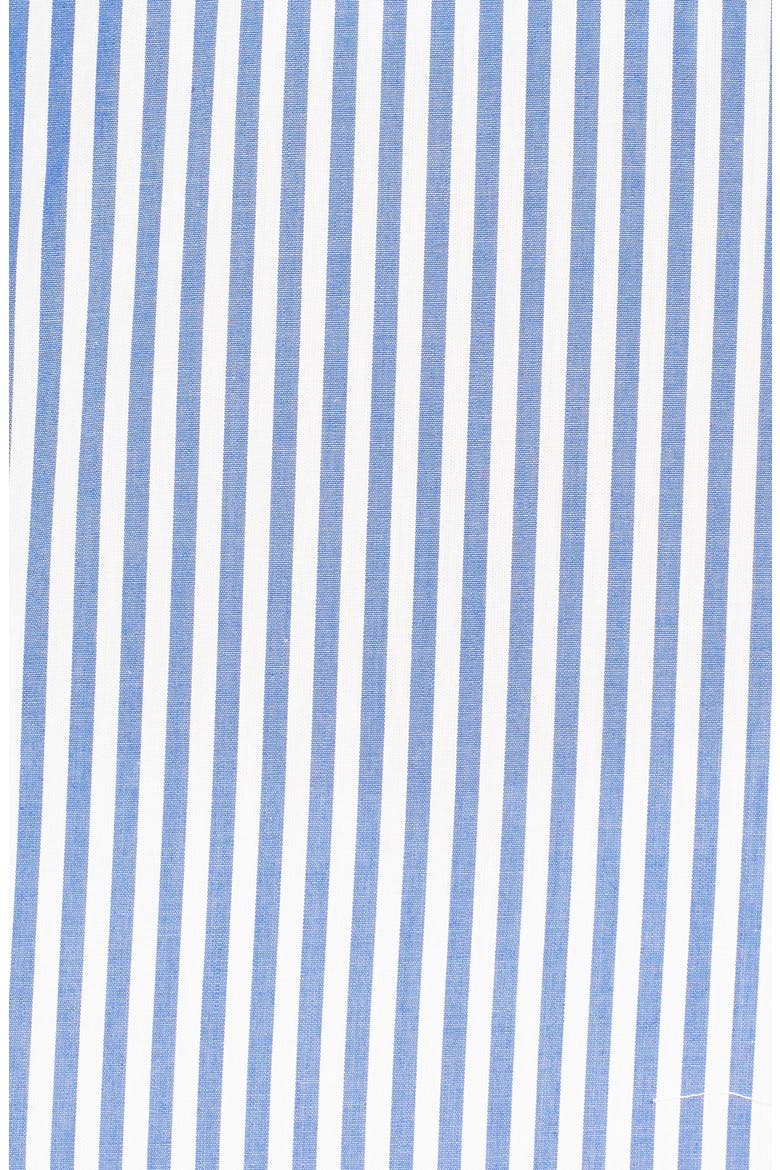 Paloma Cotton Off the Shoulder Top, Alternate, color, BLUE/ WHITE STRIPE