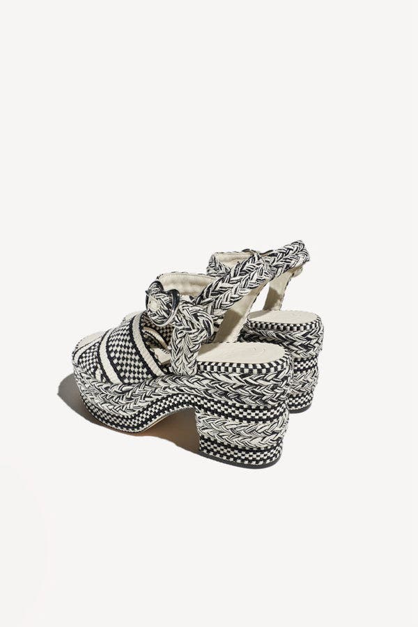 Amambaih Gala Platform Sandals, Alternate, color, Orange