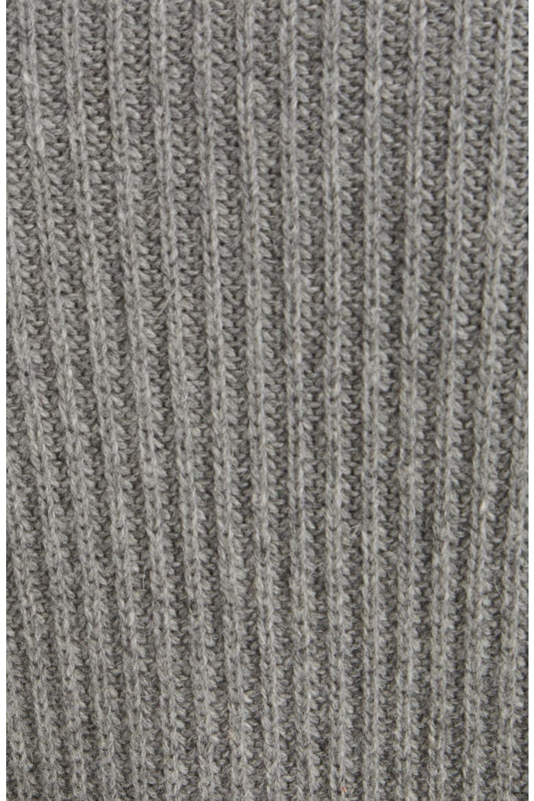Timo Rib Oversize Alpaca & Wool Blend Cardigan, Alternate, color, GREY