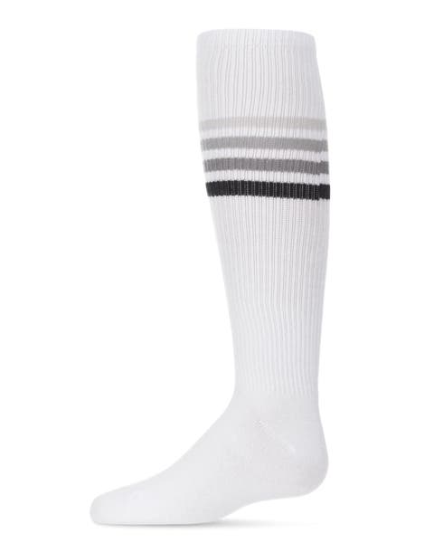 Thin Ribbed Athletic Stripe Knee High Socks (Little Kid & Big Kid)