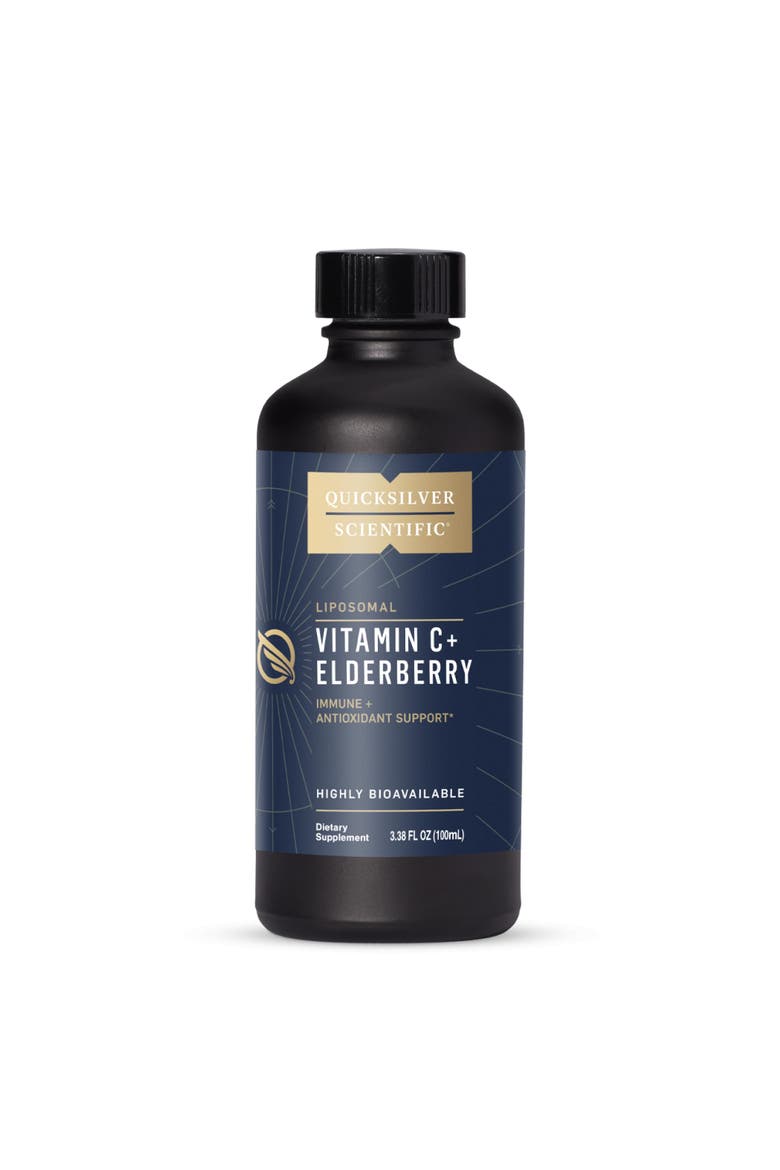 Liposomal Vitamin C and Elderberry Liquid Supplement, Main, color, None