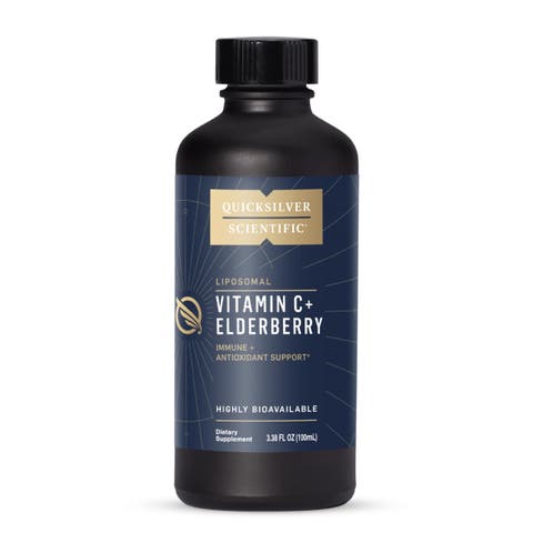 Liposomal Vitamin C and Elderberry Liquid Supplement