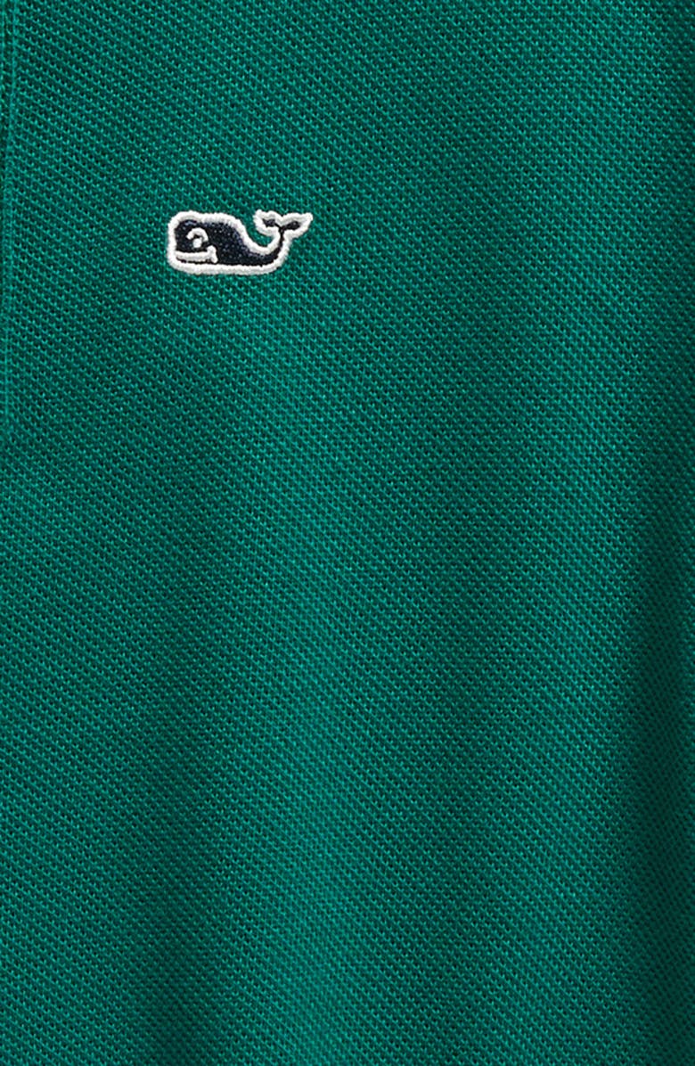 vineyard vines Kids' Heritage Cotton Piqué Polo, Alternate, color, Turf Green