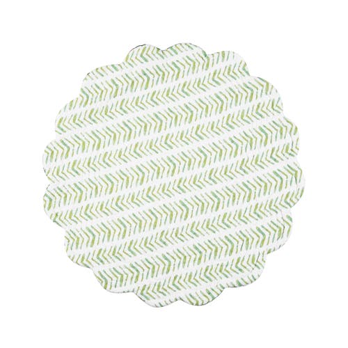 C & F Home C&f Home Clover Bug Placemats Set Of 6, 17" In Green