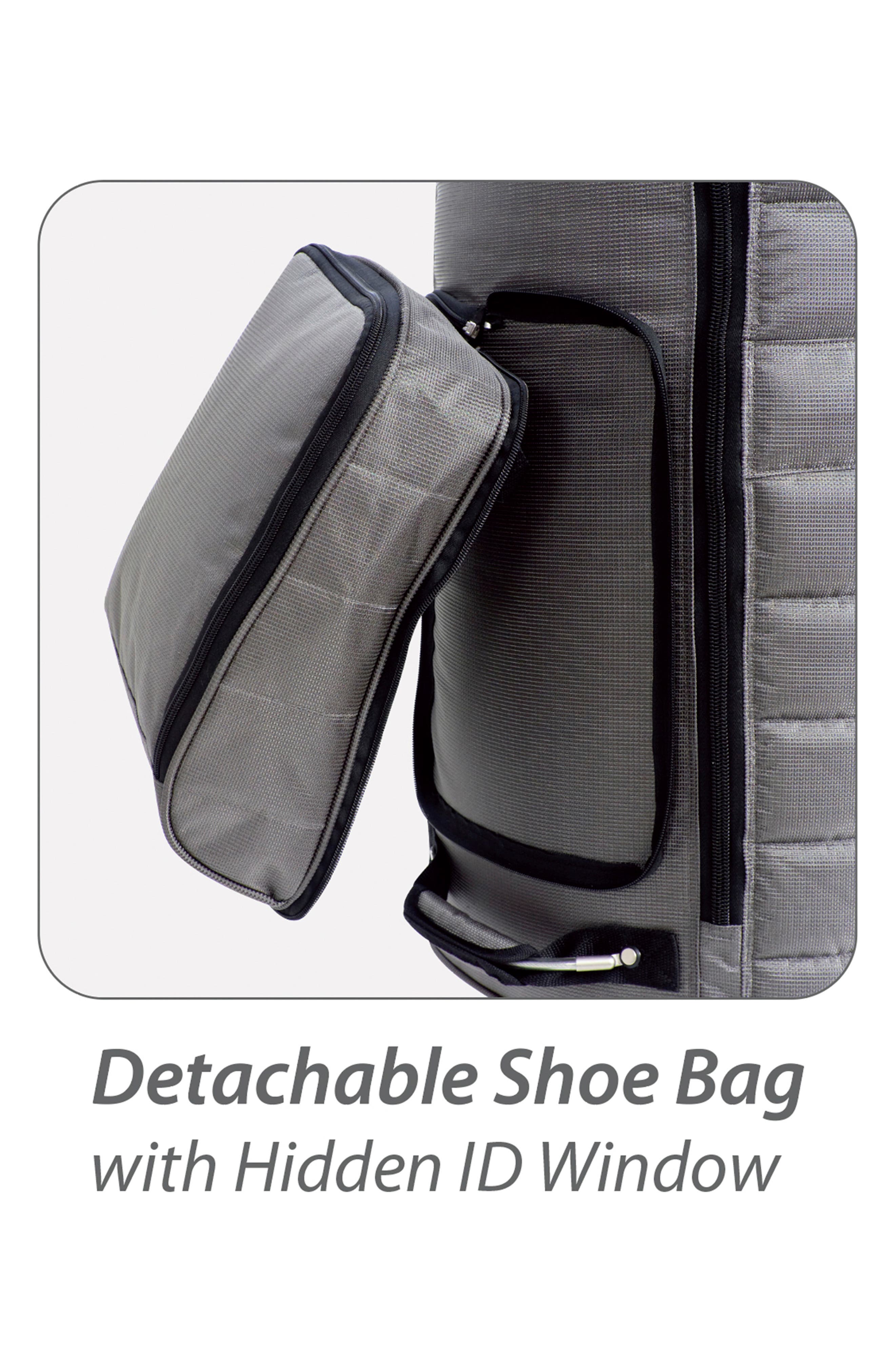 Samsonite Quilted Spinner Deluxe Travel Golf Bag, Alternate, color, 