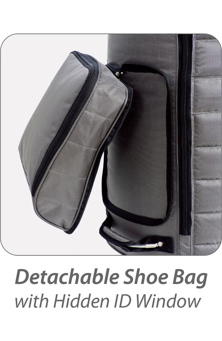 Samsonite Quilted Spinner Deluxe Travel Golf Bag, Alternate, color,