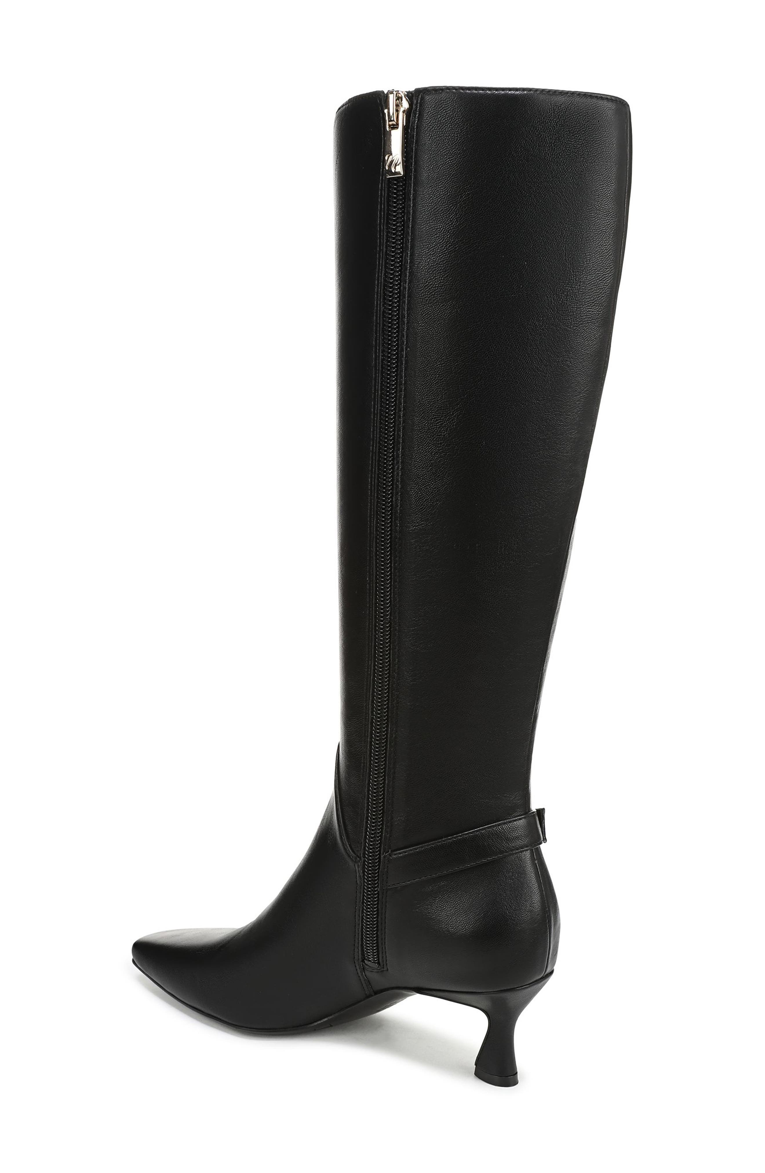 Naturalizer Eartha Tall Boot, Alternate, color, Black