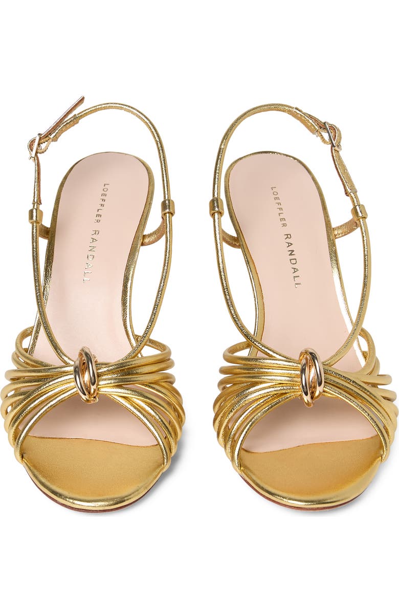 Loeffler Randall Mareka Slingback Sandal, Alternate, color, Gold