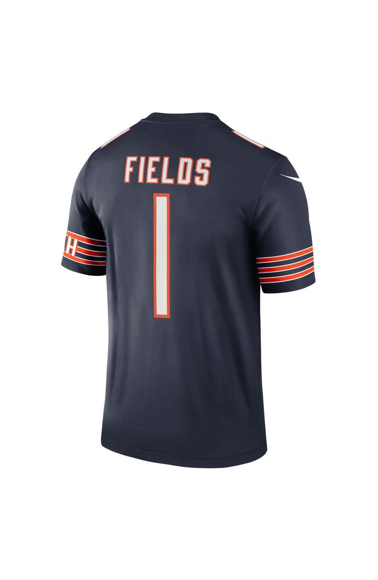 Nike Men's Nike Justin Fields Navy Chicago Bears Legend Jersey, Alternate, color, 
