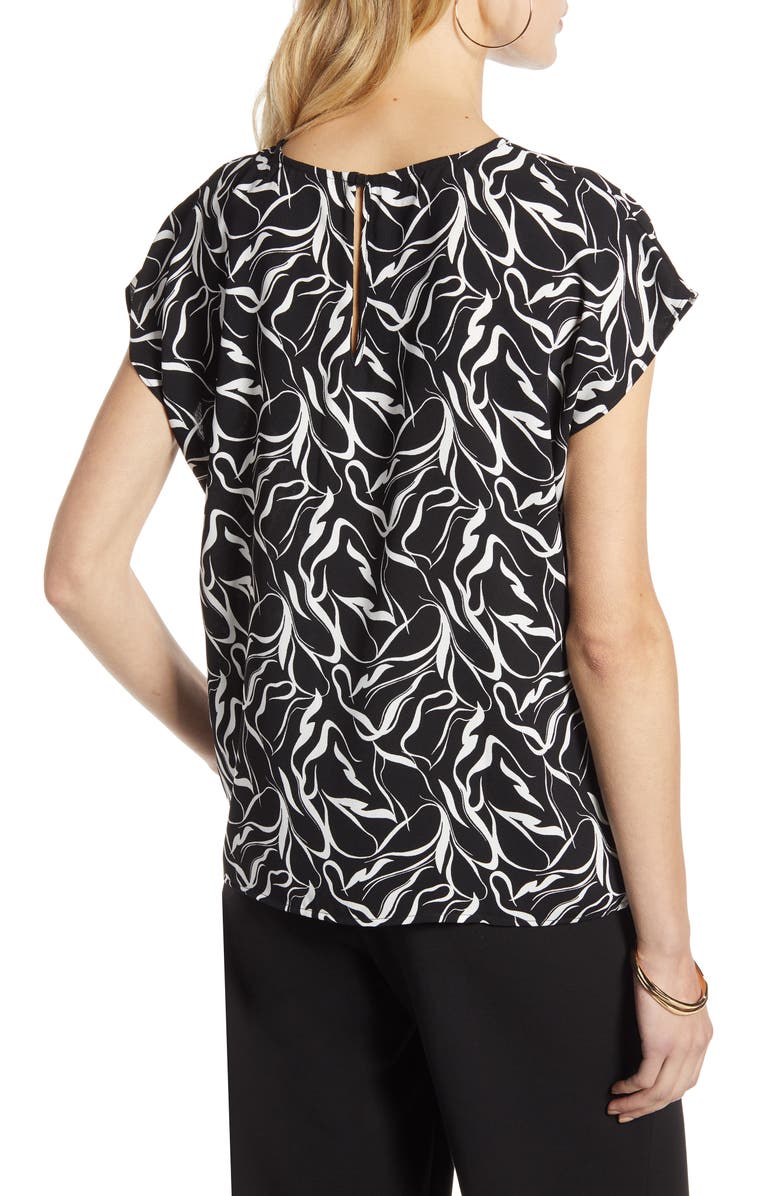 Halogen<sup>®</sup> Cap Sleeve Blouse, Alternate, color,