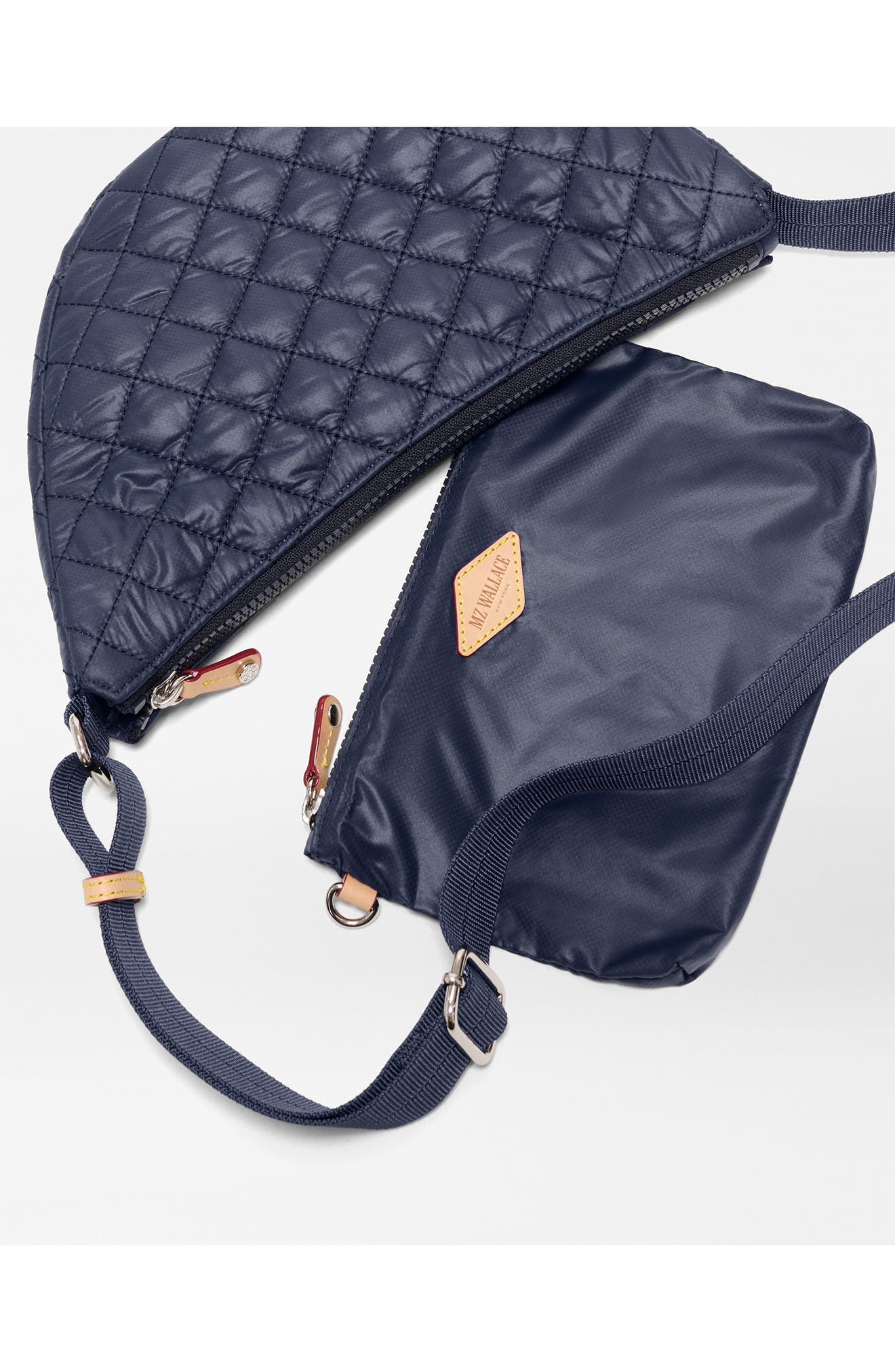 Small Metro Smile Shoulder Bag, Alternate, color, NAVY