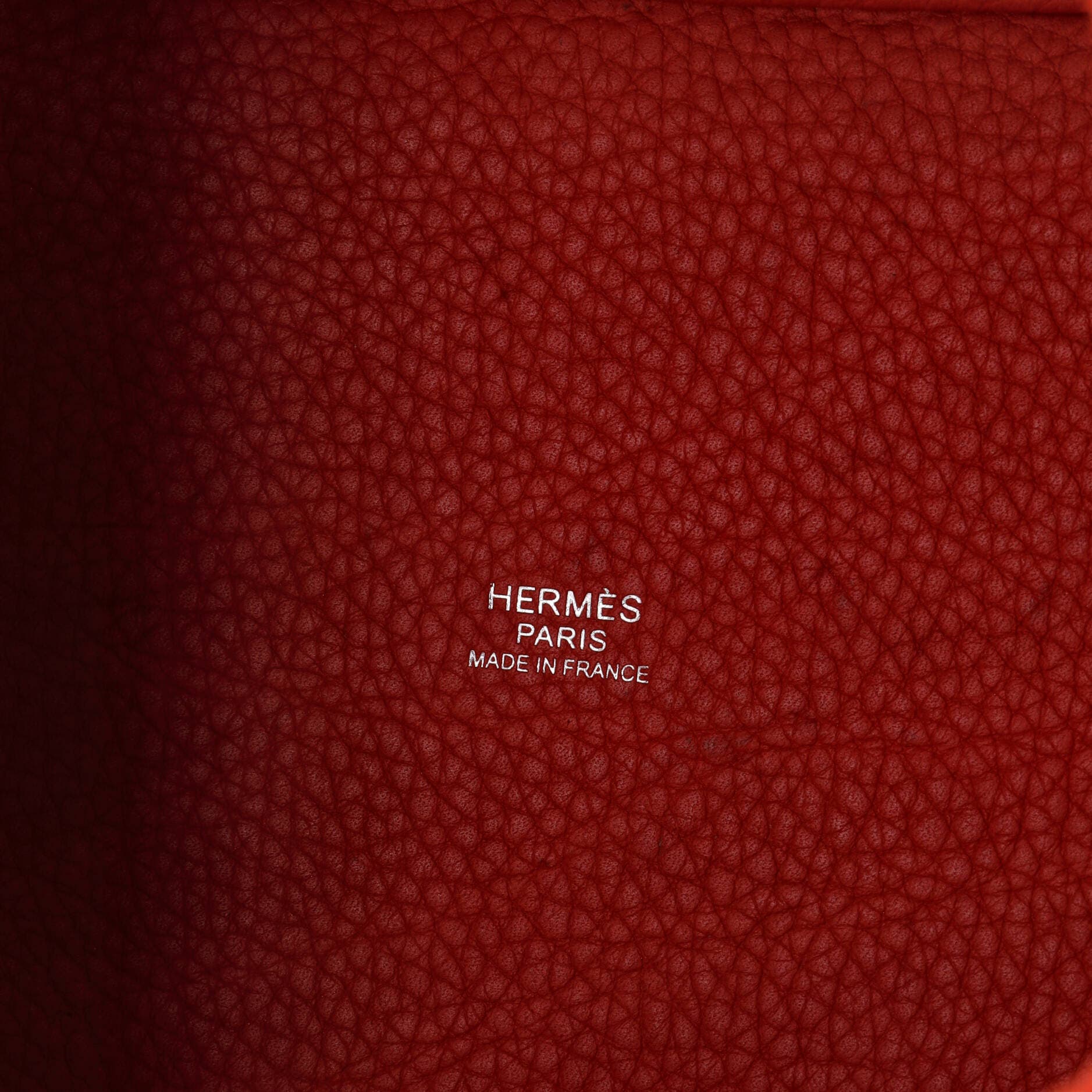 Pre-Owned Hermes Picotin Lock Bag Clemence PM, Alternate, color, Rouge Tomate