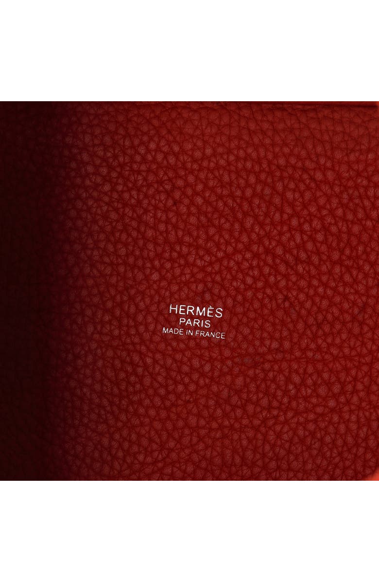 Pre-Owned Hermes Picotin Lock Bag Clemence PM, Alternate, color, Rouge Tomate