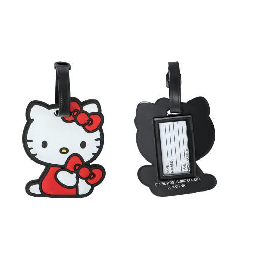 Hello Kitty Passport Holder And Luggage Tag Set In Pink