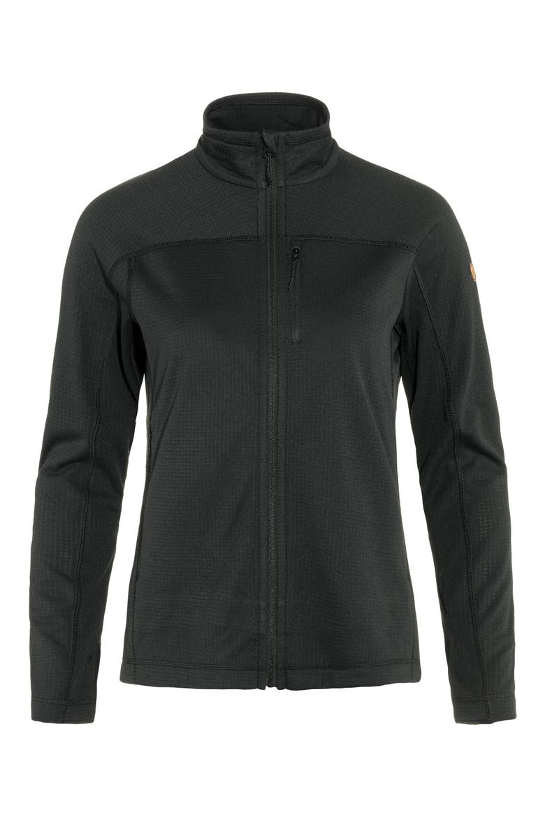 Abisko Lite Fleece Jacket, Main, color, BLACK