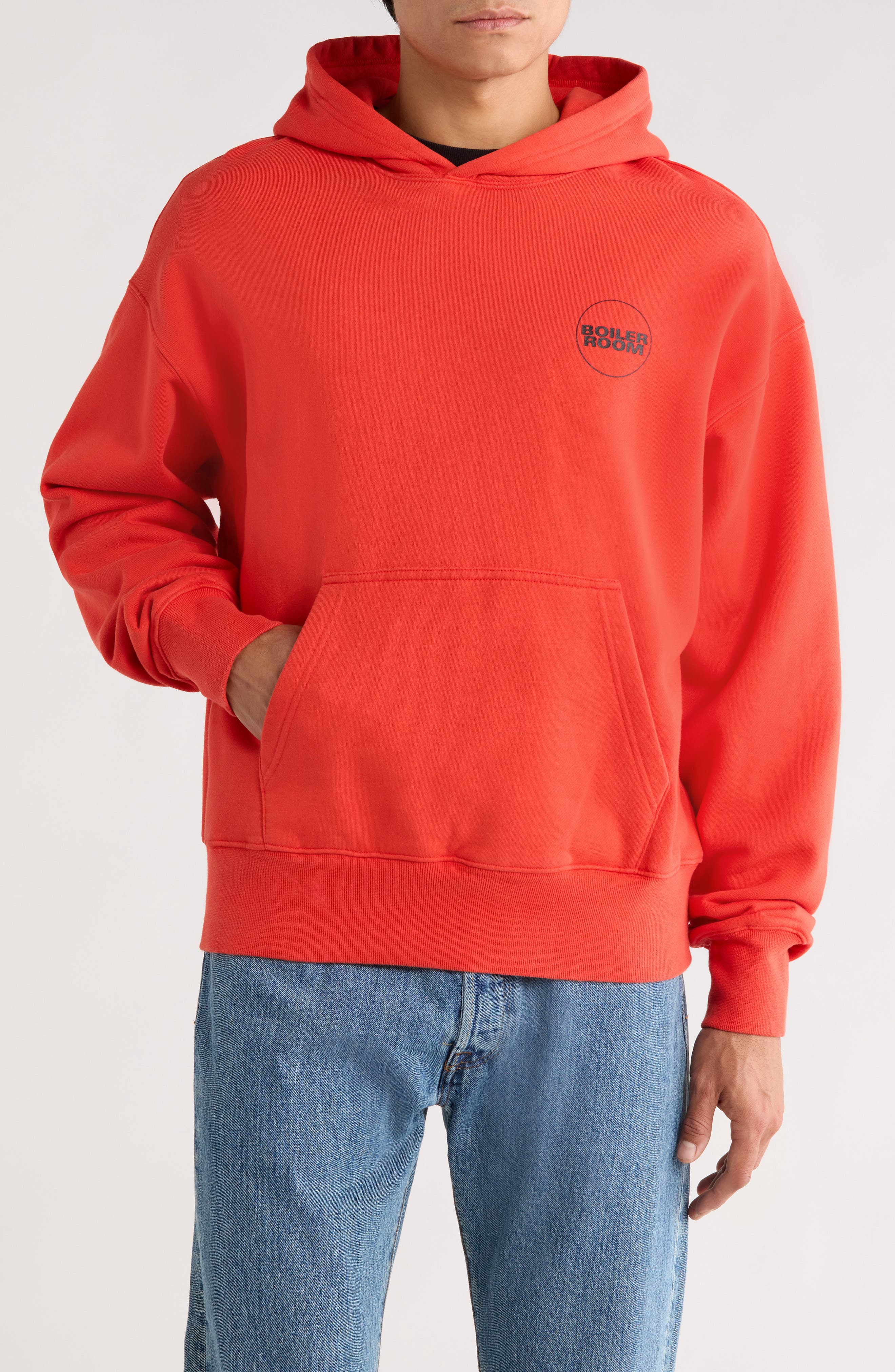 BOILER ROOM Core Oversize Logo Hoodie