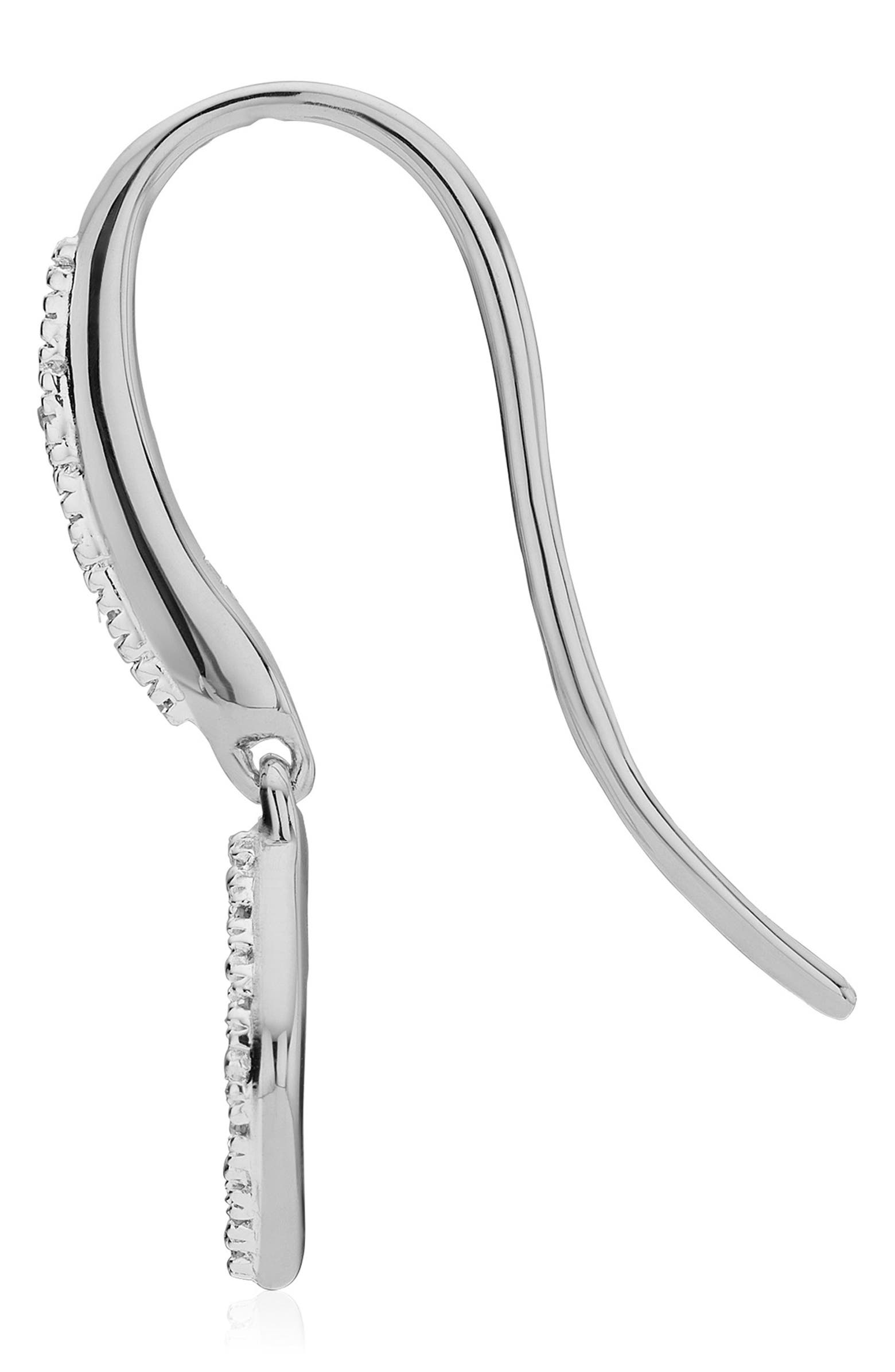 Monica Vinader Riva Mini Kite Diamond Pavé Drop Earrings | Nordstromrack