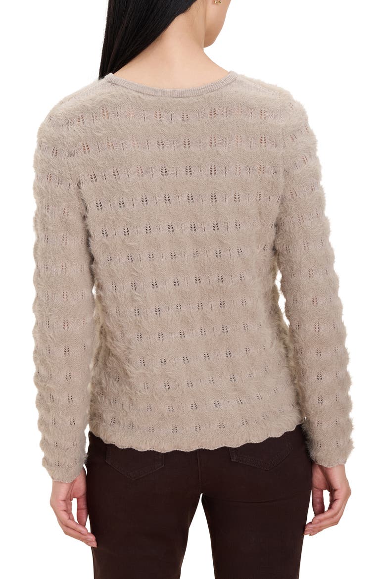 Cozy Waves Pointelle Sweater, Alternate, color, MALT