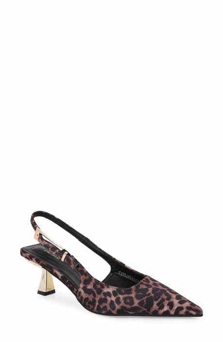 BERNESS Cassandra Kitten Heel Slingback Pump